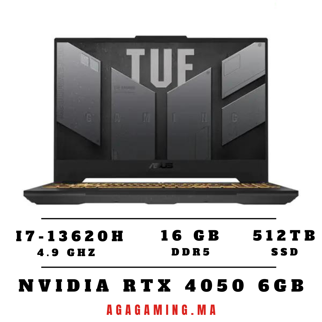 ASUS TUF Gaming F15 – FX507VU (2024) (i7-13620H/16GB DDR5/512GB SSD/RTX 4050/15.6″ FHD 144 Hz) FX507VU-LP221W ASUS TUF Gaming F15 – FX507VU (2024) (i7-13620H/16GB DDR5/512GB SSD/RTX 4050/15.6″ FHD 144 Hz) FX507VU-LP221W